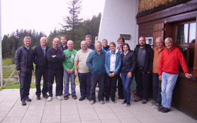 1. Ausschusssitzung auf der Hütte am 16.09.2017