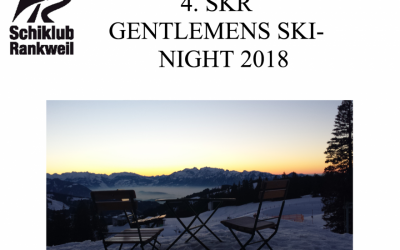 4. SKR Gentlemens Ski-Night 2018