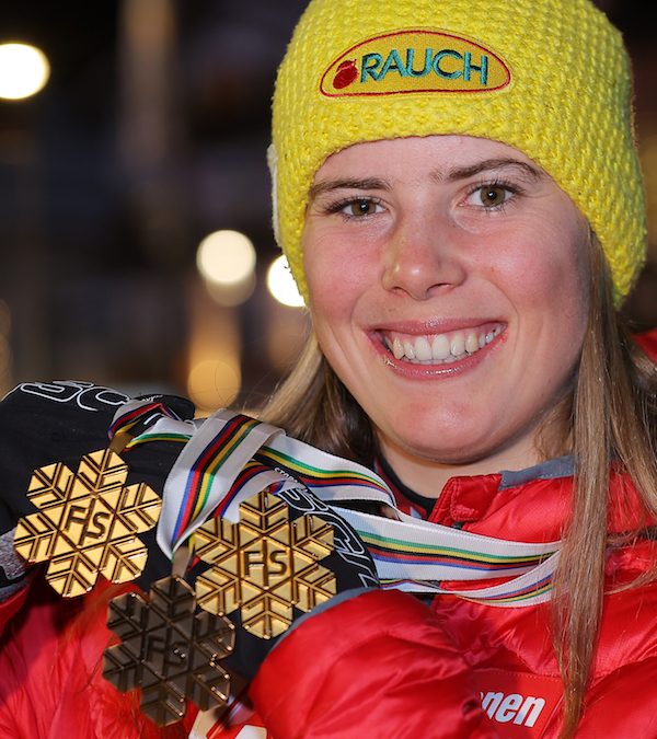 Doppel-Weltmeisterin – Katharina Liensberger