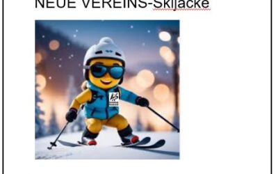 Anprobe neue Vereins-Ski-Jacke